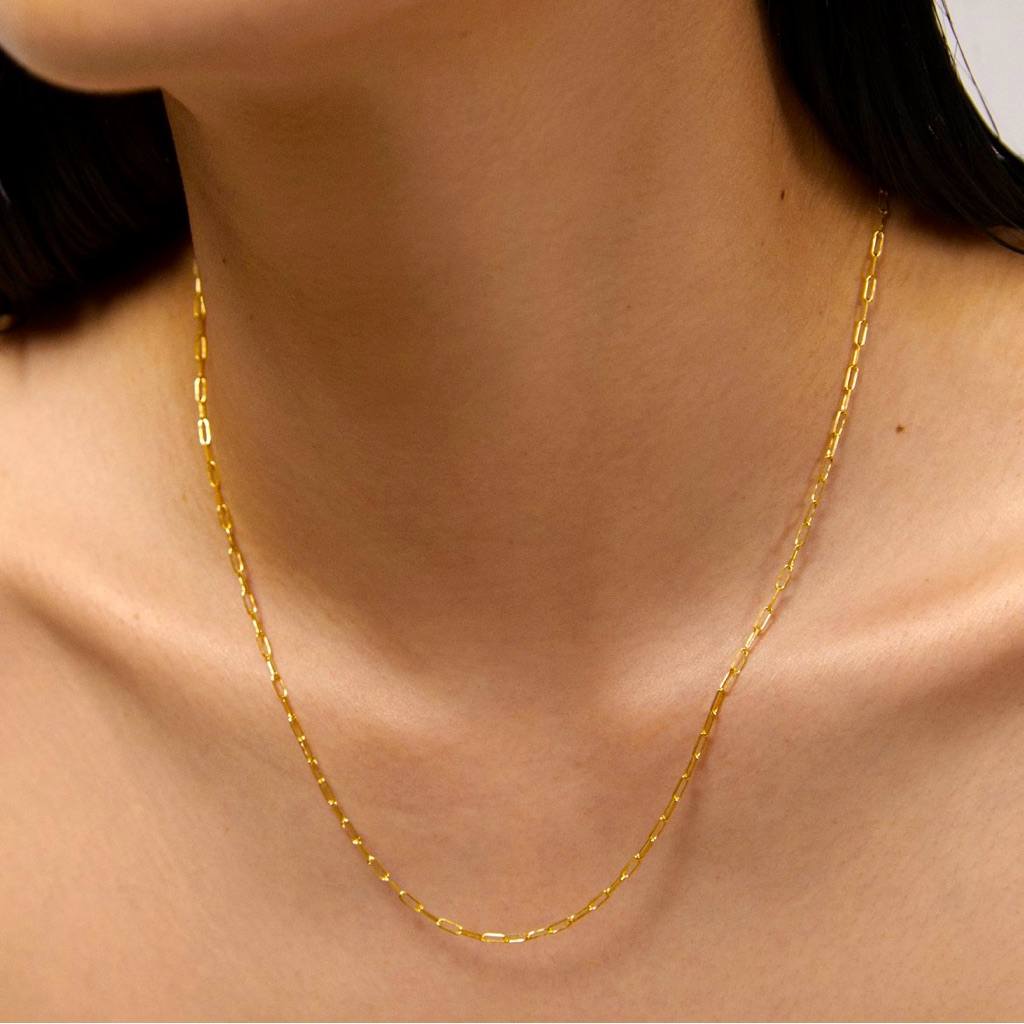 Monica Vinader Paperclip Necklace 125$